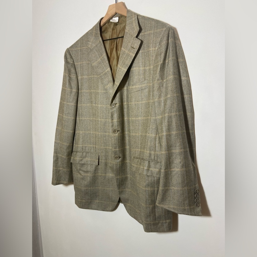 KITON Mitchells 100% Cashmere Men's Napoli Blazer 44 US UK 54 Sport Coat - Picture 3 of 13
